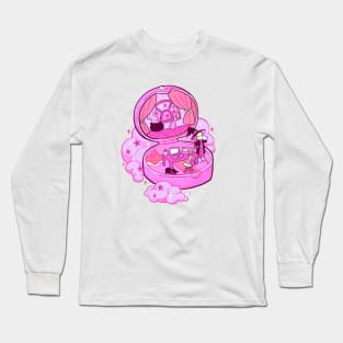 tiny witch pink Long Sleeve T-Shirt